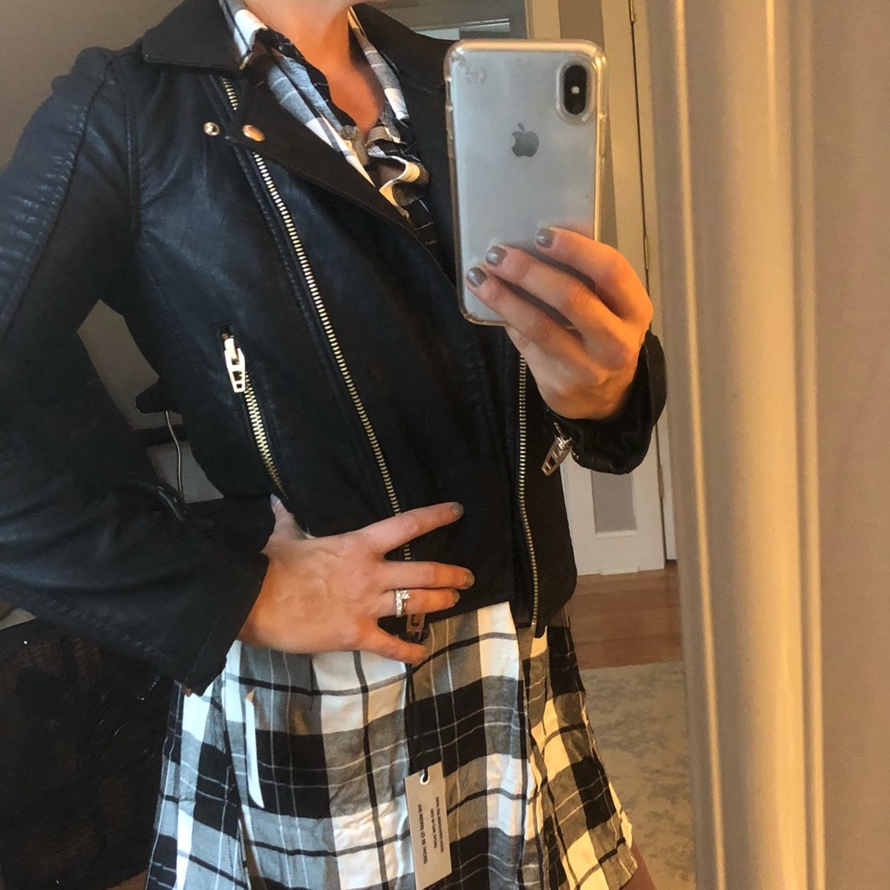 The Meant to Be Faux Leather Moro Jacket